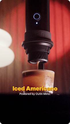 Paid collaboration iced coffee reel by paocoffeedays